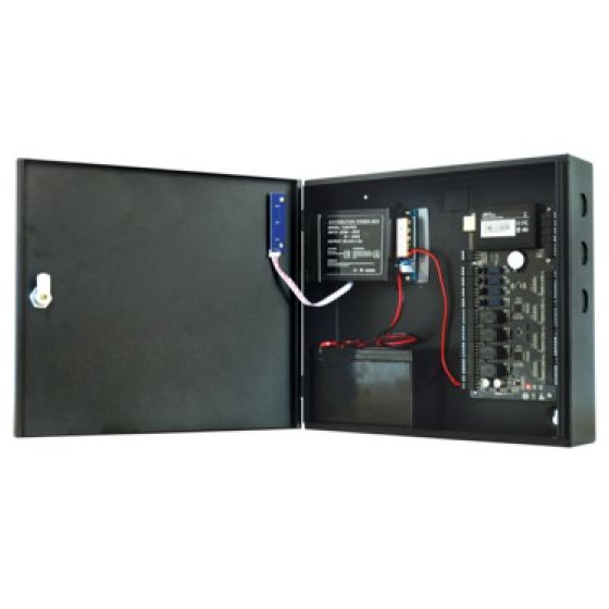Cabinet multifunctional ZKTeco CAB3-PS5 / CAB4-PS5 pentru centrale de control acces, 12Vcc, 5A, backup