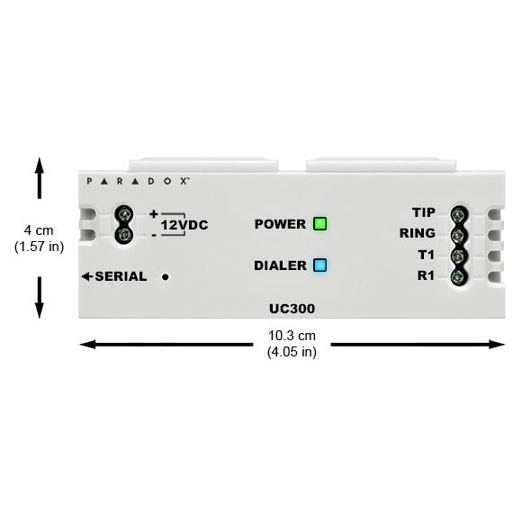 Convertor universal Paradox UC300 serial, paralel