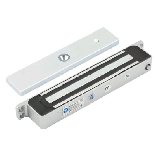 Electromagnet de 280 kg forta cu LED, senzor NO/NC, waterproof IP68 YM-280H(LED)