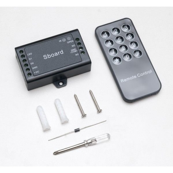 Modul de control acces pentru o usa uni-directionala Silin S-BOARD