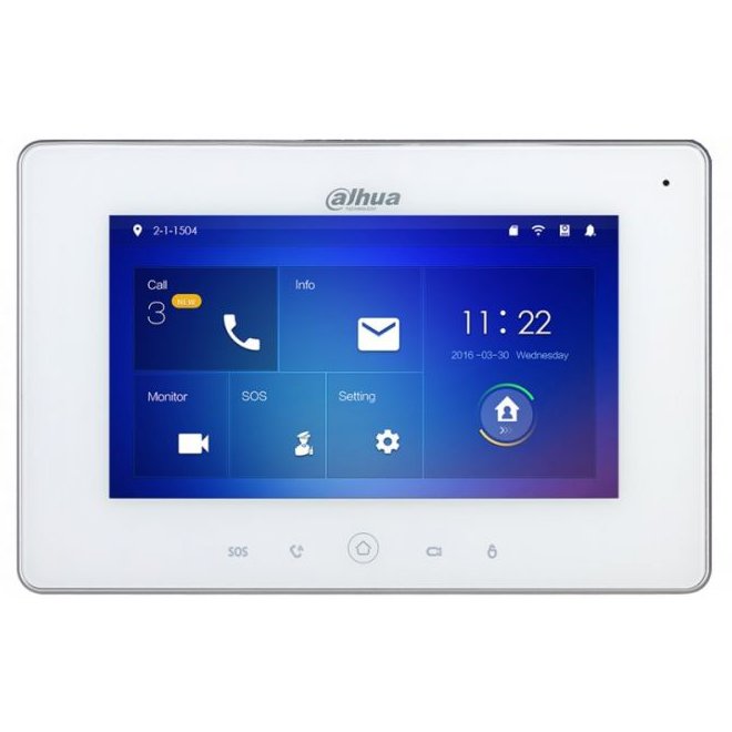 Post Videointerfon IP Dahua DH-VTH5221DW-S2 Wireless, de interior bloc/vila