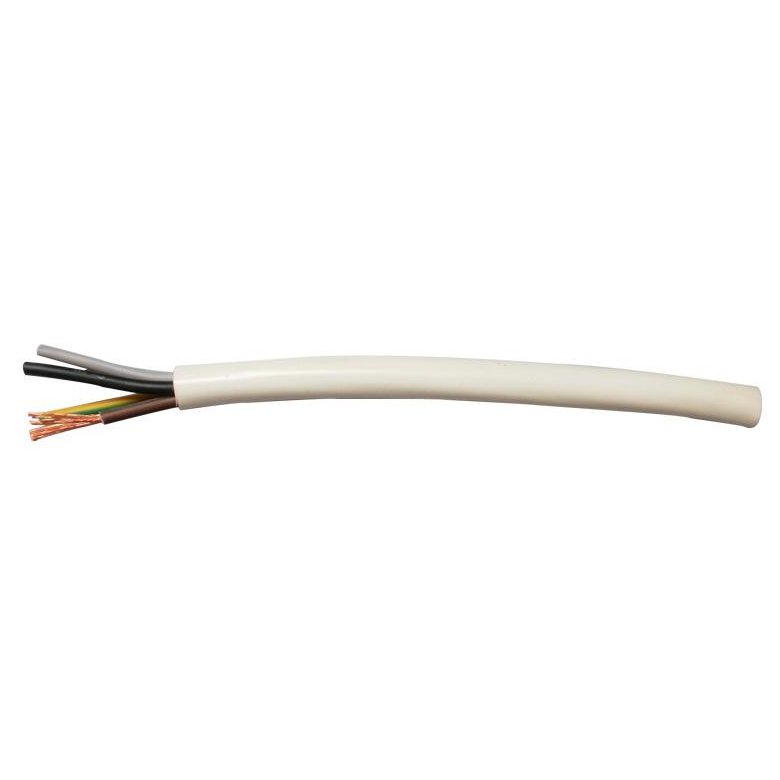 Cablu electric litat (multifilar) de cupru MYYM / H05VV-F 4x1.5 / 10m
