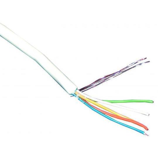 Cablu efractie ecranat 6 x 0,22 SA62BI, cupru