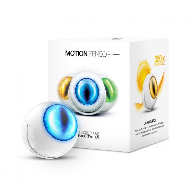 Senzor de Miscare FGMS-001 Wireless Compatibil Z-Wave Alb