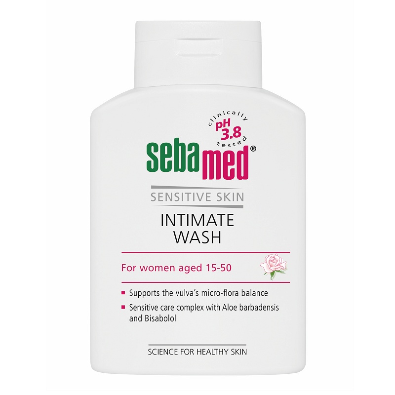 Sebamed gel dermatologic pentru igiena intima feminina la menopauza pH 6.8 (Concentratie: Gel igiena intima, Gramaj: 200 ml)