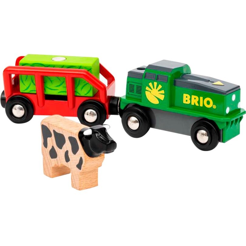 Jucarie World Farm Battery Train