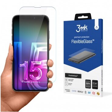 Folie Protectie Apple iPhone 15 Plus Sticla Flexibila