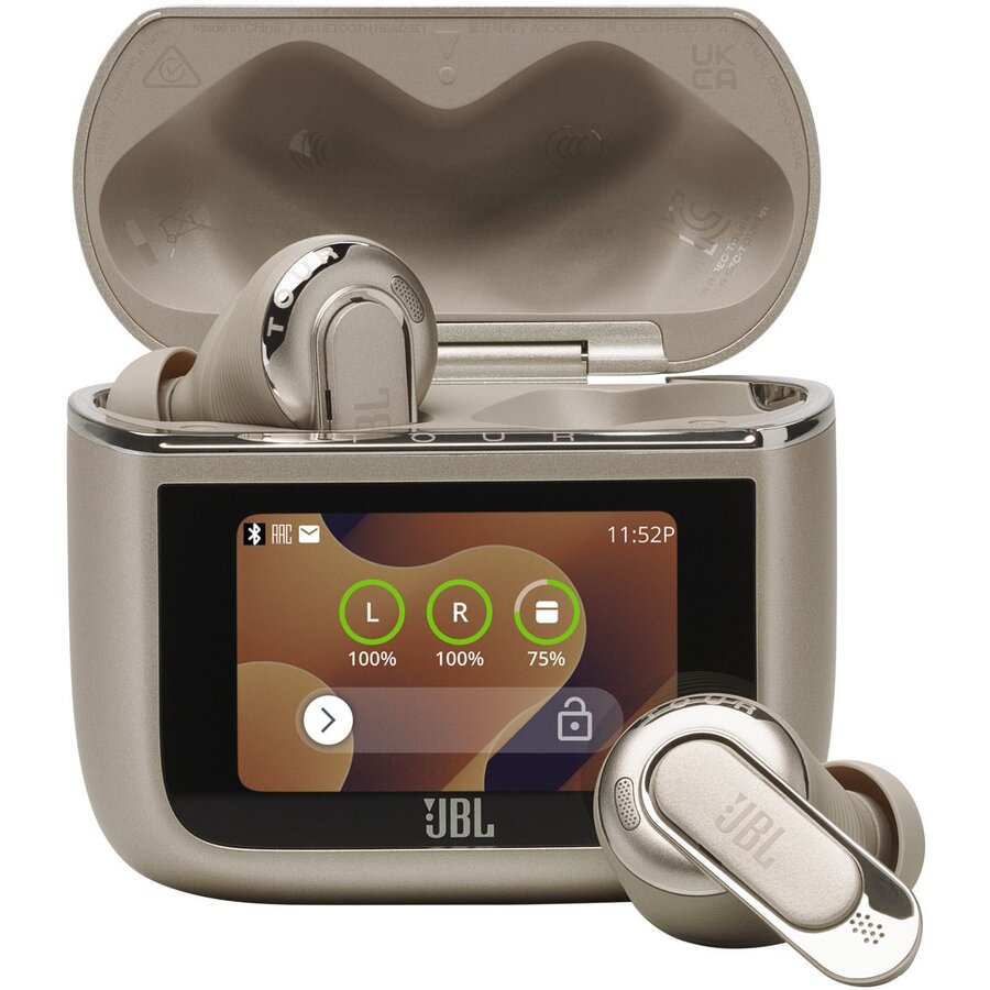 Casti Bluetooth Tour Pro 3 TWS True ANC Smart Case Latte