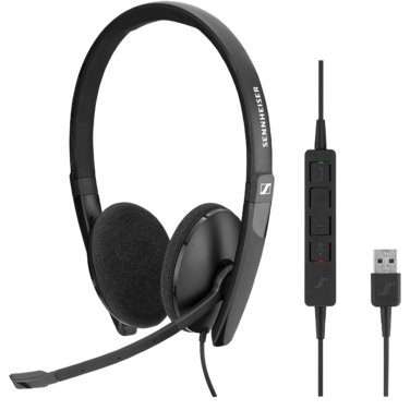 Casti ADAPT SC 160 USB Negru