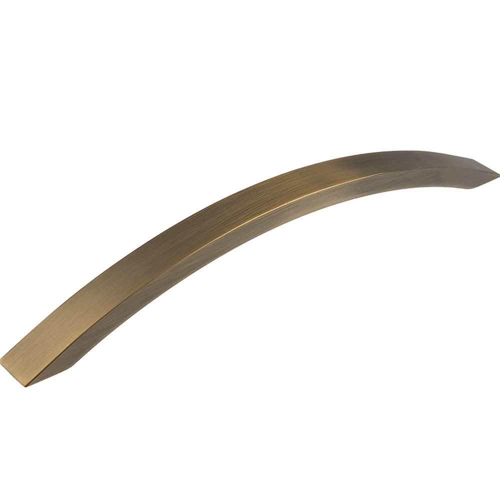 Maner din aluminiu AA667 128 mm, alama antichizata
