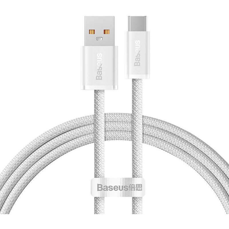 Cablu Date/Incarcare Dynamic USB La USB Type-C 100W 1m Alb