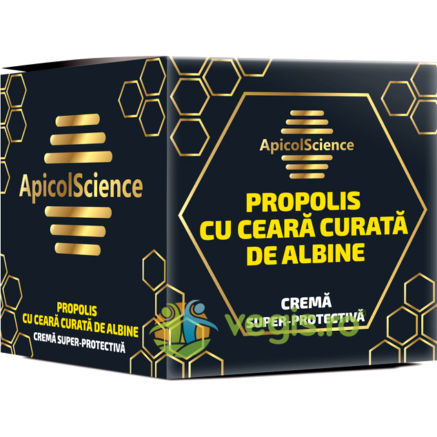 Crema Super-Protectiva de Propolis cu Ceara Curata 75ml