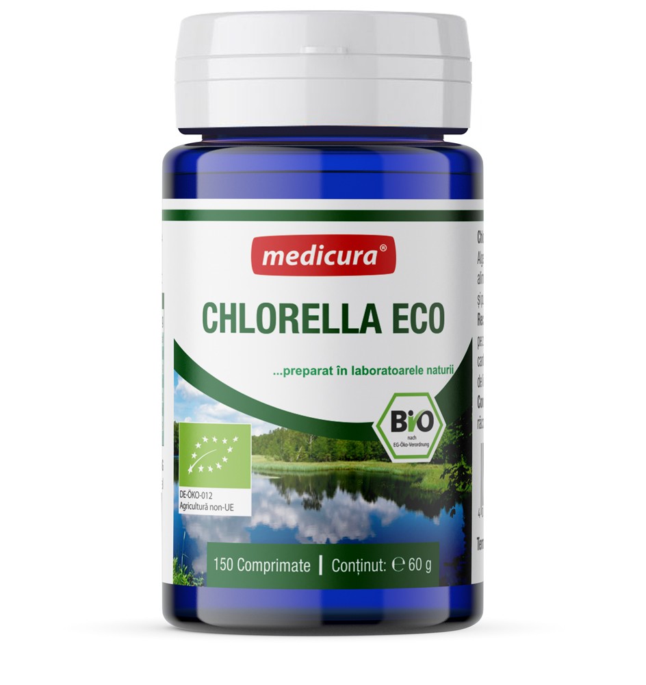BIO Chlorella 150 comprimate Medicura
