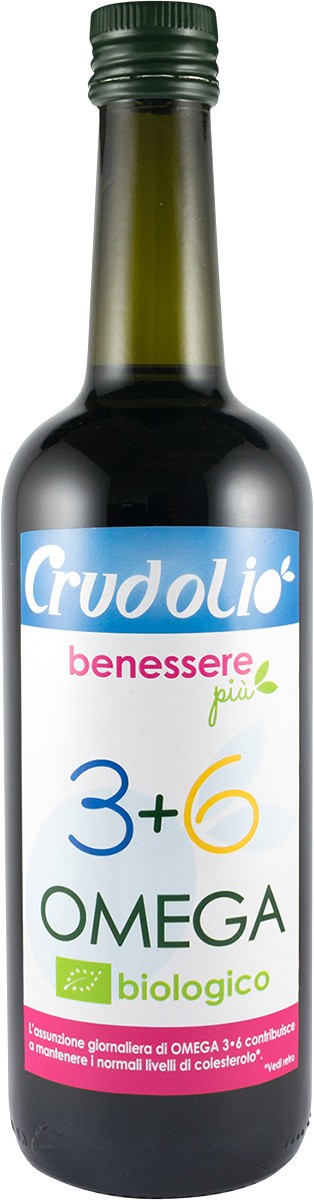 Ulei bio omega 3+6, 750ml Crudolio