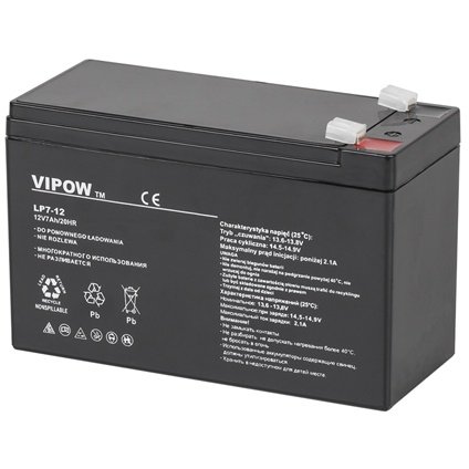 Acumulator 7AH Gel Plumb 12V Negru