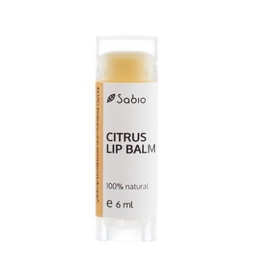 Balsam de buze cu citrice SABIO (Concentratie: Balsam de buze, Gramaj: 6 ml)
