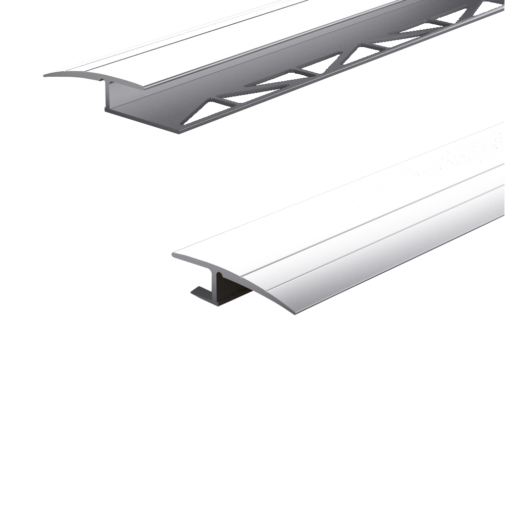 Profil de dilatație tip Z, aluminiu, argintiu, 100 cm