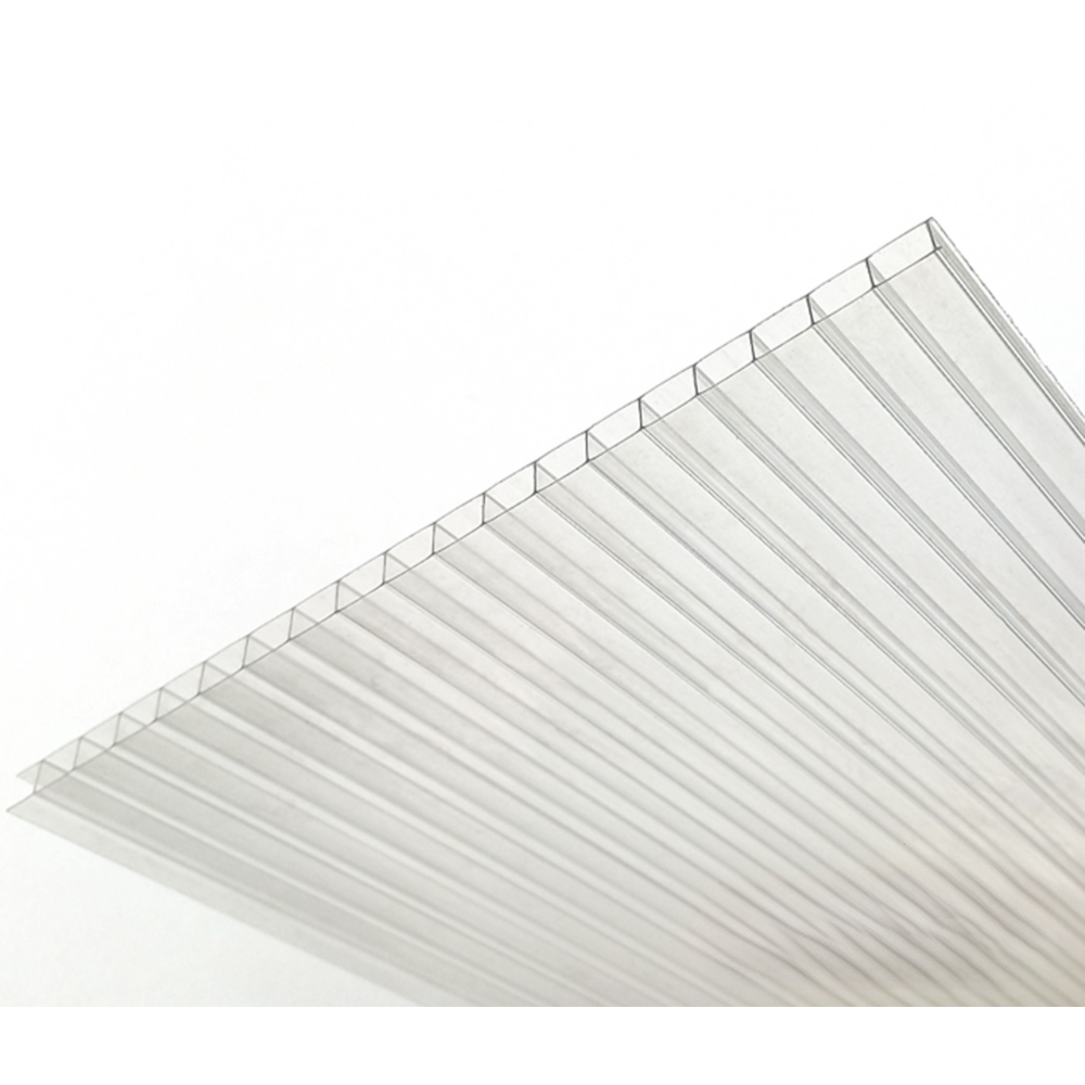 Policarbonat multicelular Izopol, transparent, grosime 6 mm, 2 x 1.05 m
