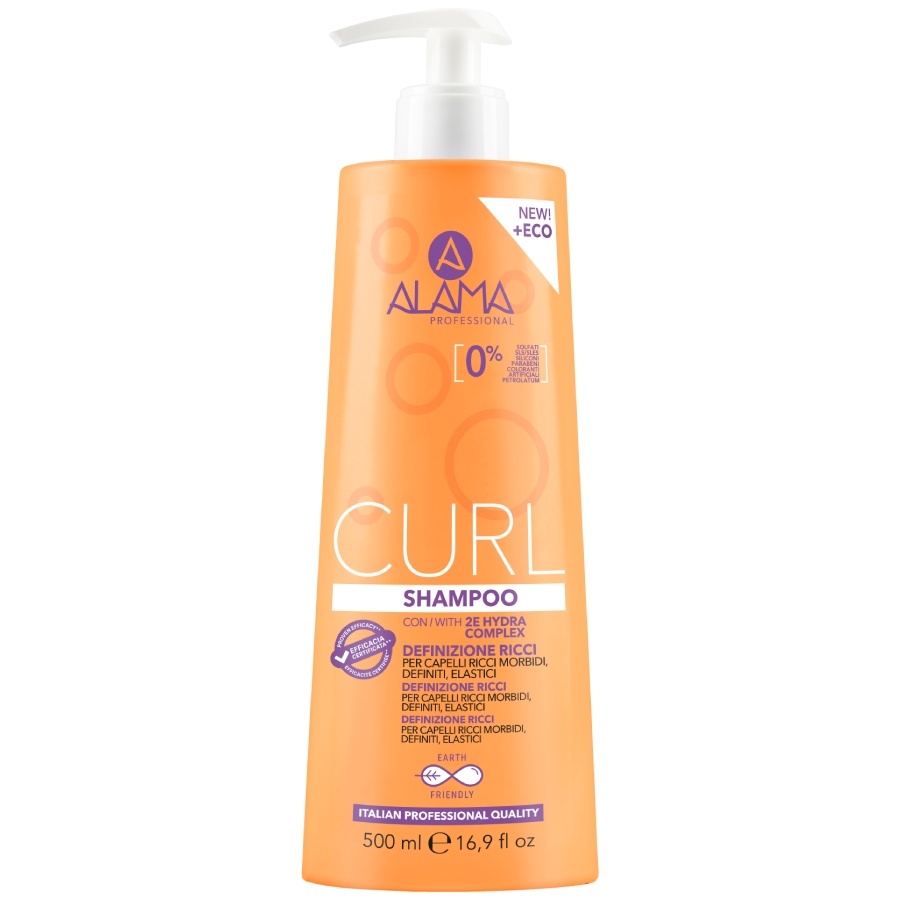 Sampon pentru bucle par cret, ALAMA, 500 ml (Gramaj: 500 ml)