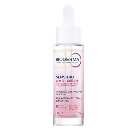 Ser bifazic pentru fata Bioderma Sensibio AR+, 30 ml