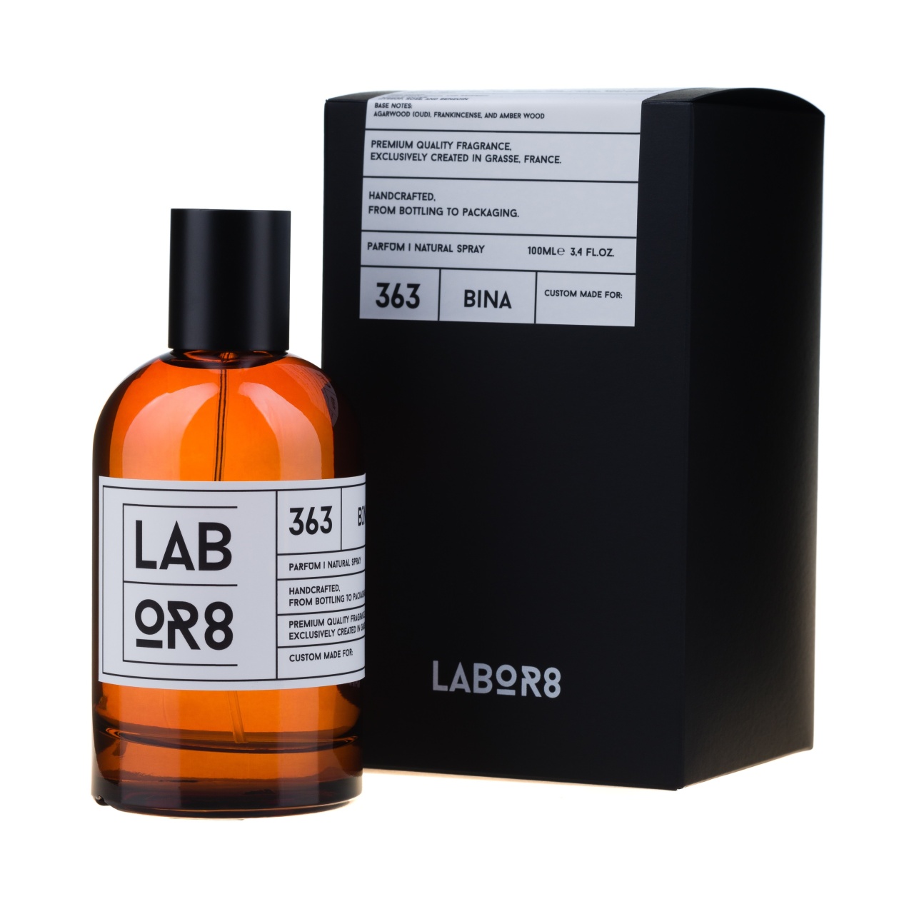LABOR8, BINA 363, Apa de Parfum, Unisex (Gramaj: 30 ml)