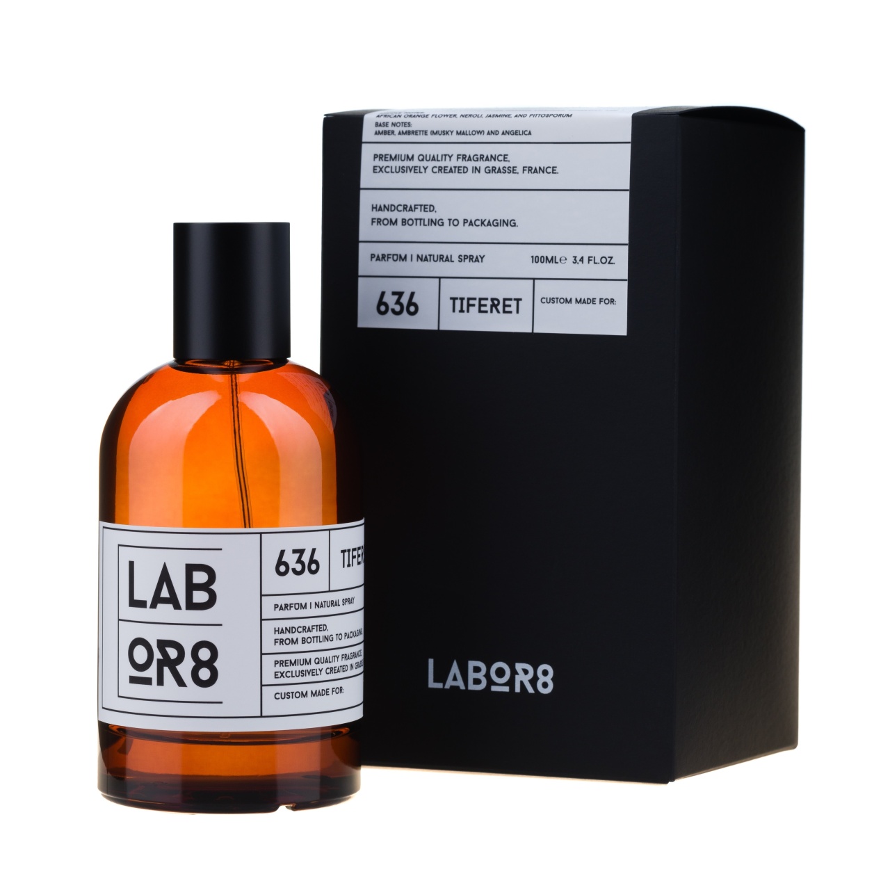 LABOR8, TIFERET 636, Apa de Parfum, Unisex (Gramaj: 30 ml)