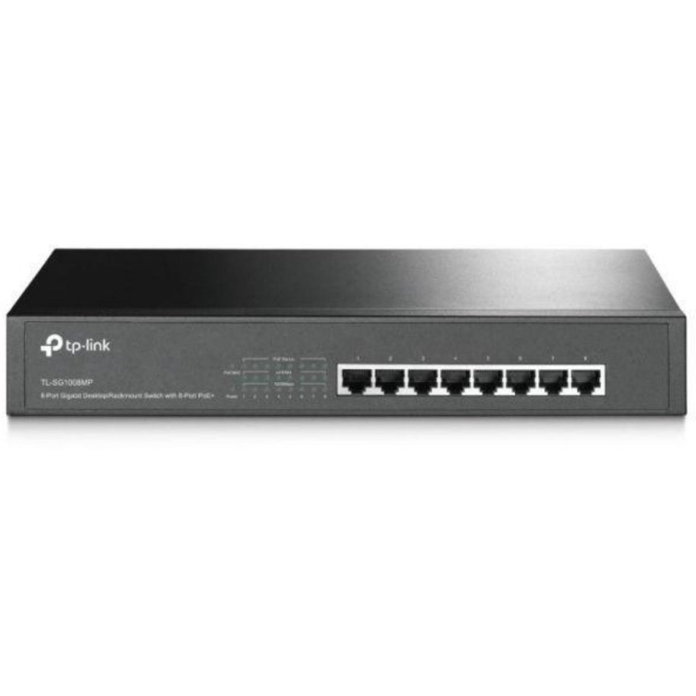 TPL SW 8P-GB UNMNGD DESK/RACK TP-LINK TL-SG1008MP