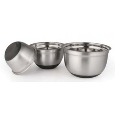 bol din inox satinat, cu baza antiaderenta, 26 cm