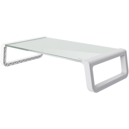 Suport Monitor Monta Glass Fix Alb