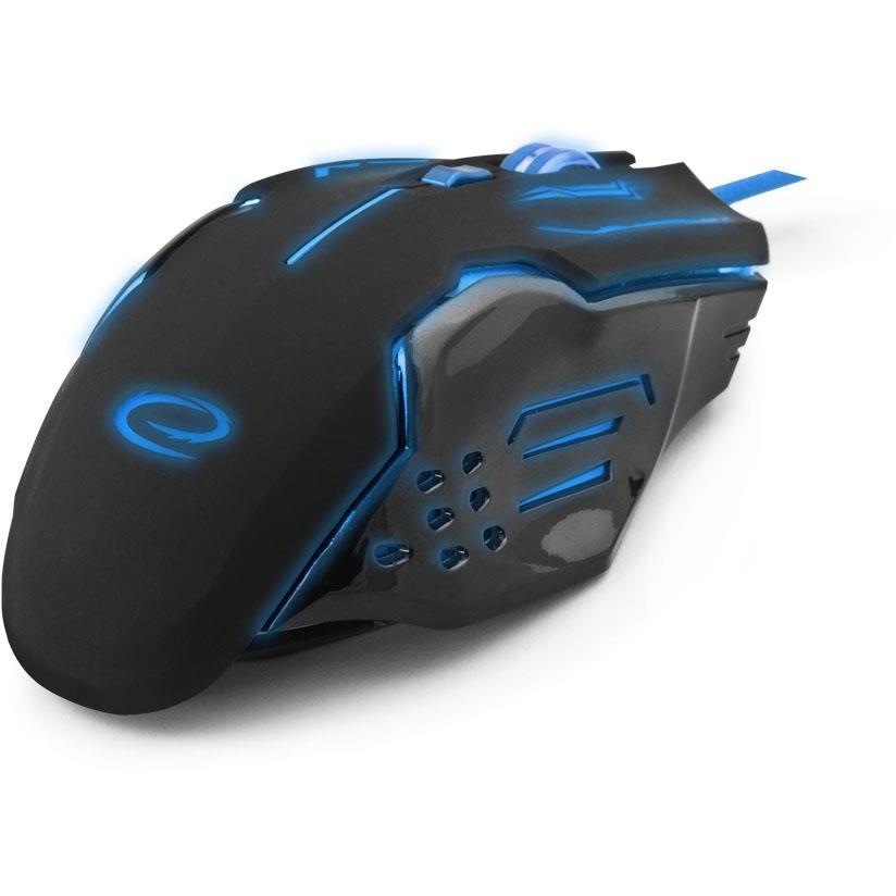 Mouse EGM403B  2400 dpi iluminare LED, Albastru