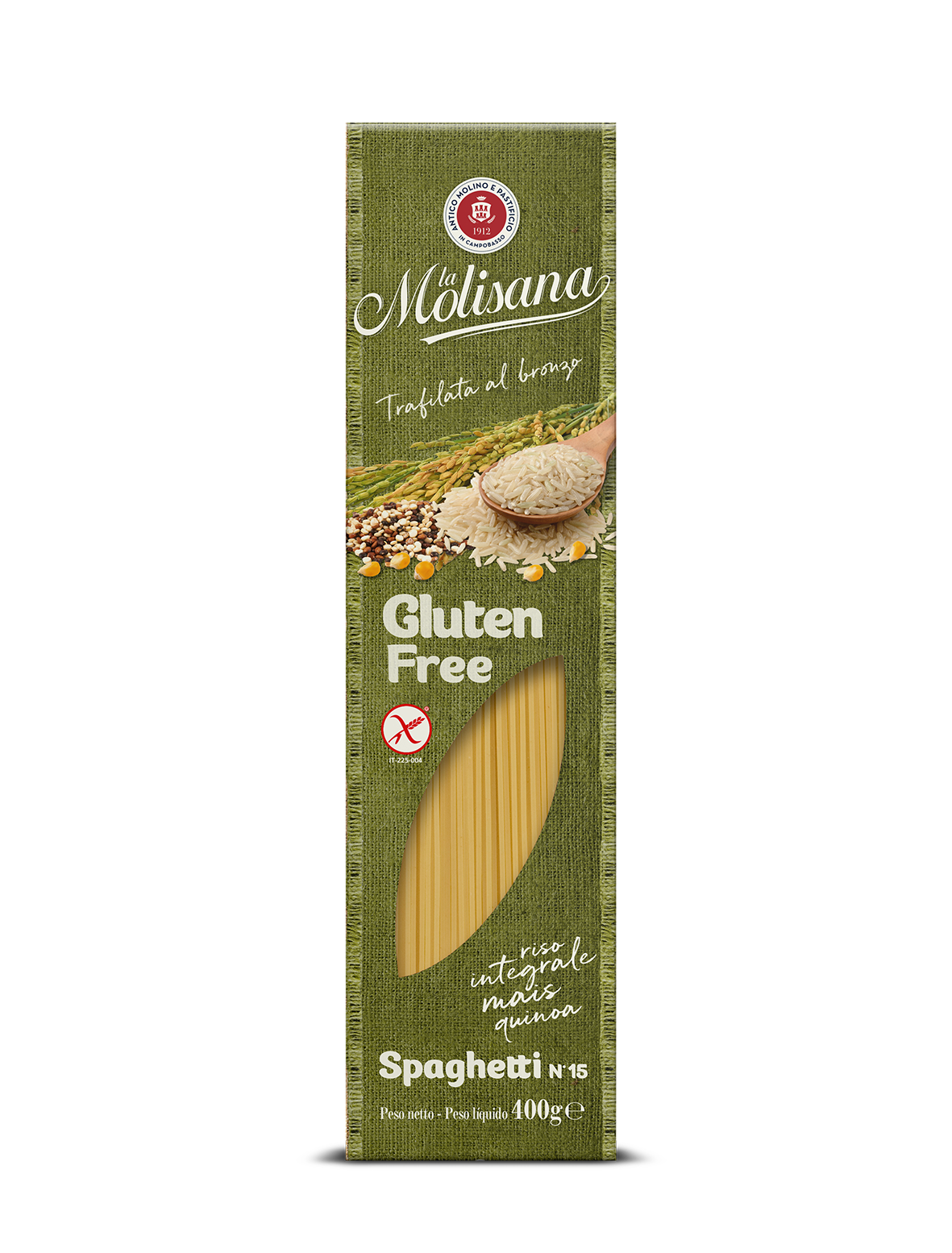 Paste Fara Gluten Spaghetti No15 La Molisana 400g