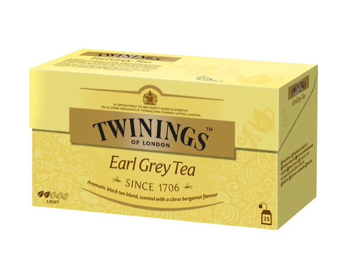 Ceai Negru Earl Grey Twinings 25x2g