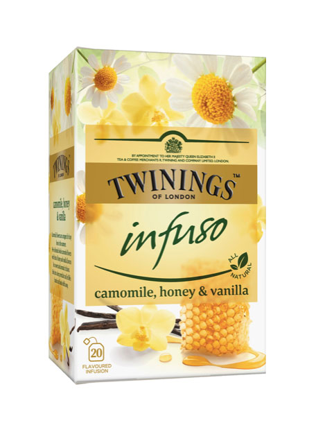 Ceai Pentru Infuzie Cu Musetel Miere Si Vanilie Twinings 20x1.5g