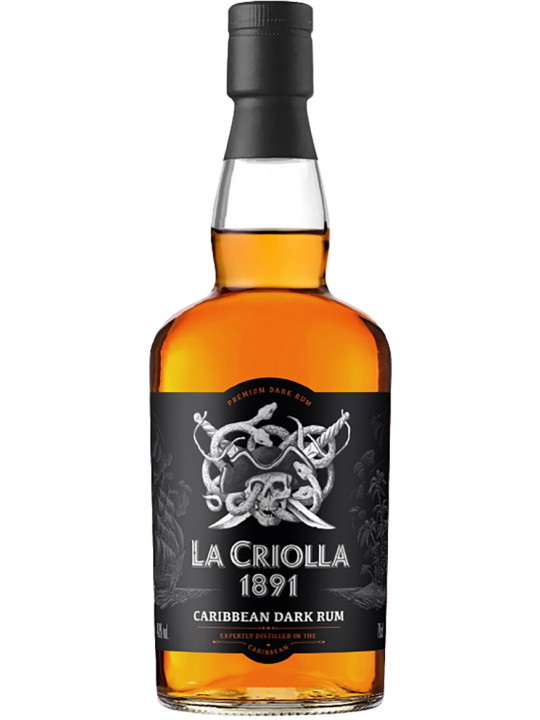 Rom Dark  La Criolla 40% Alc. 0.7L
