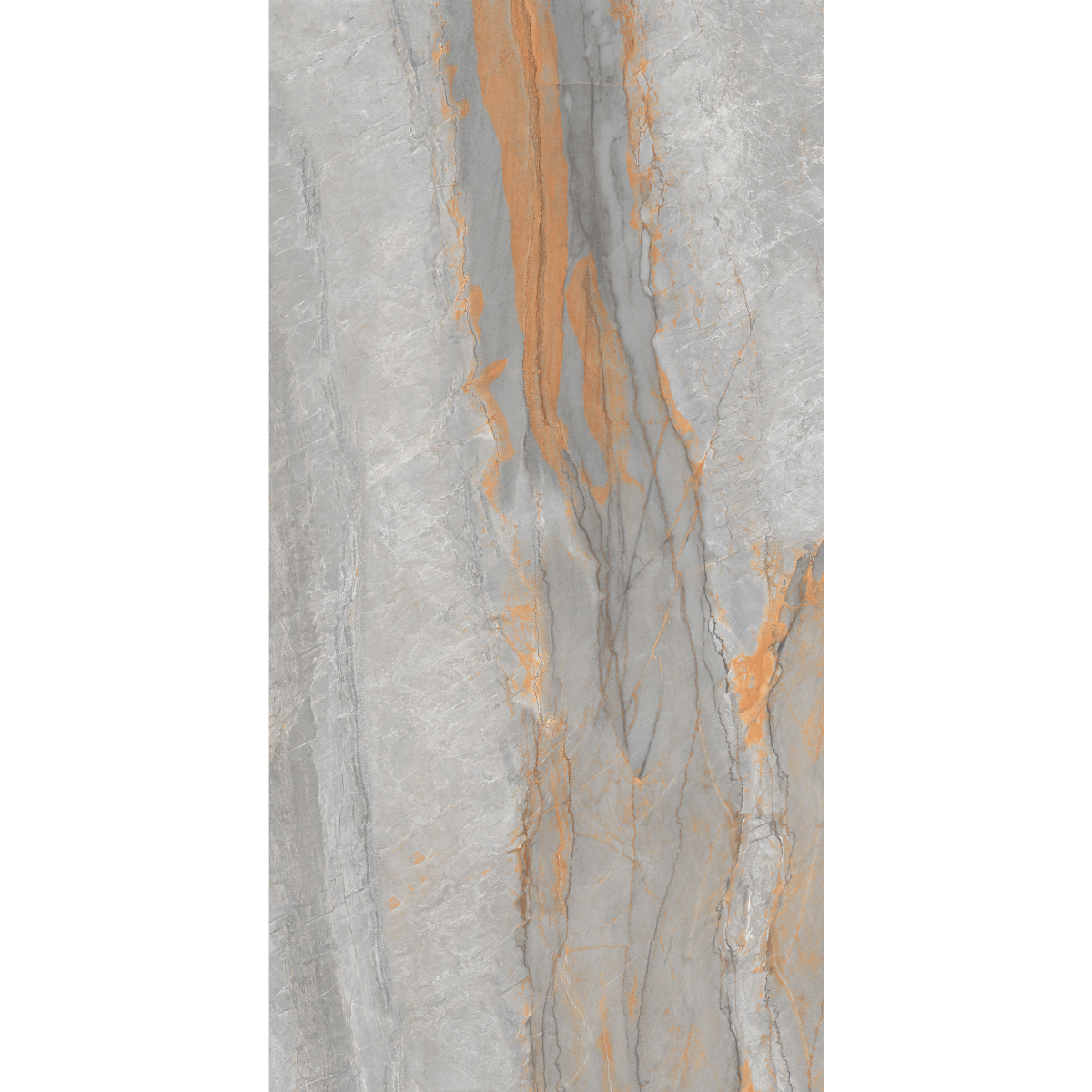 Gresie interior Electra grey, glazurata, rectificata, lucioasa, multicolora, 60 x 120 cm