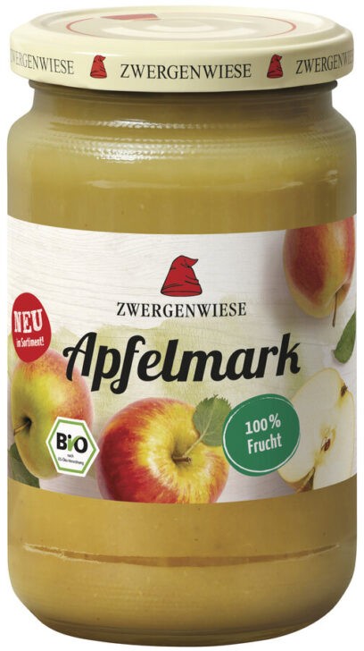 Piure bio de mere, 360g Zwergenwiese