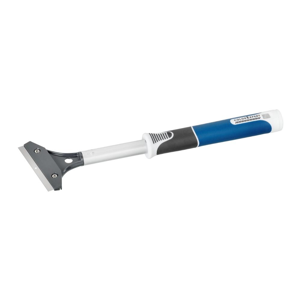 Razuitor pentru tapet si pardoseli, metal, albastru, 10 cm