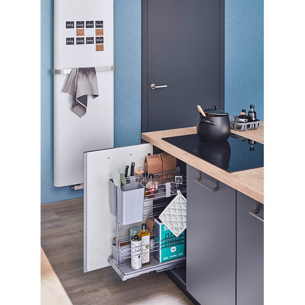 Cos Kessebohmer Jolly Cooking Agent, inox, cromat, 300 x 480 x 480 mm