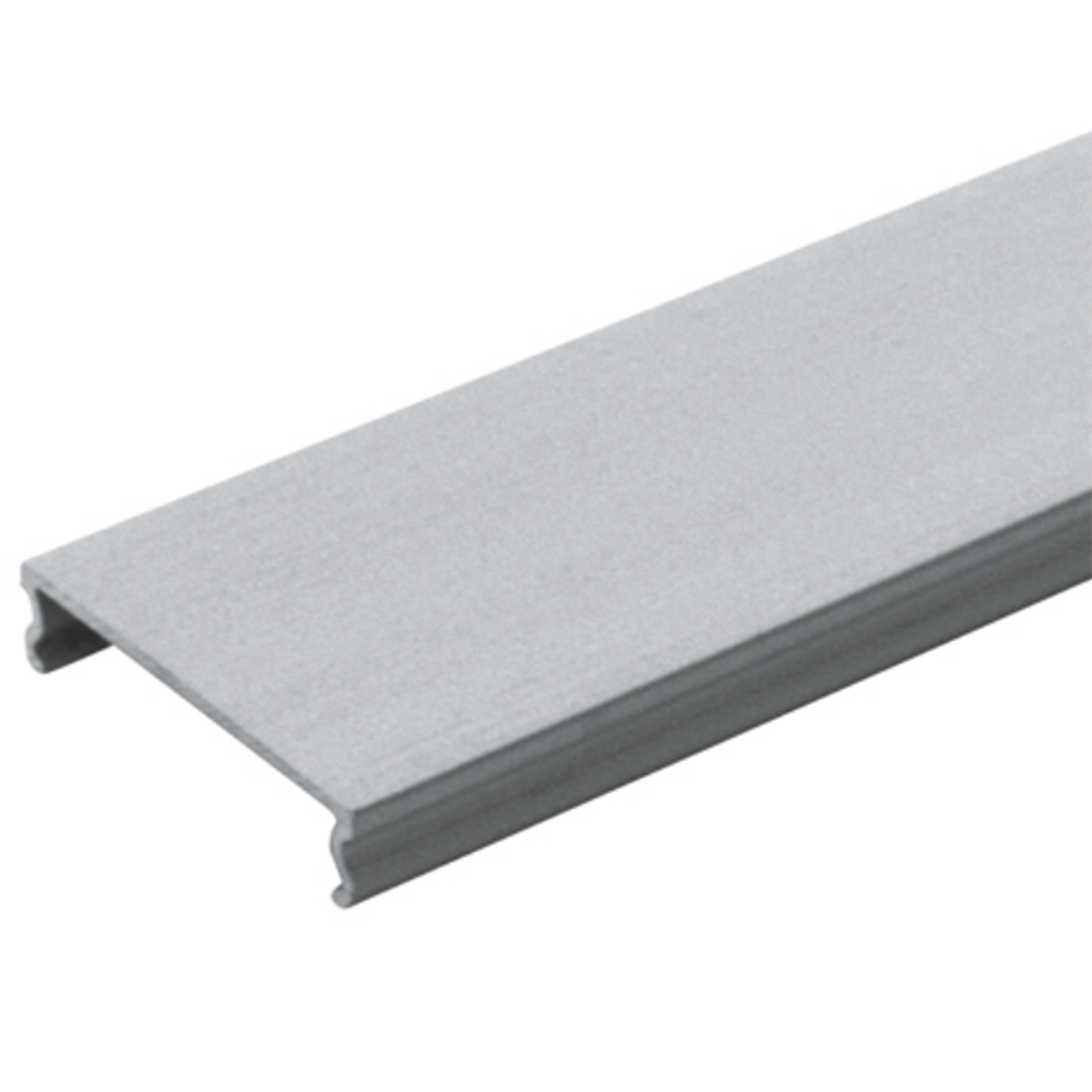 Element mascare profil rulare, aluminiu, finisaj mat, 4 m