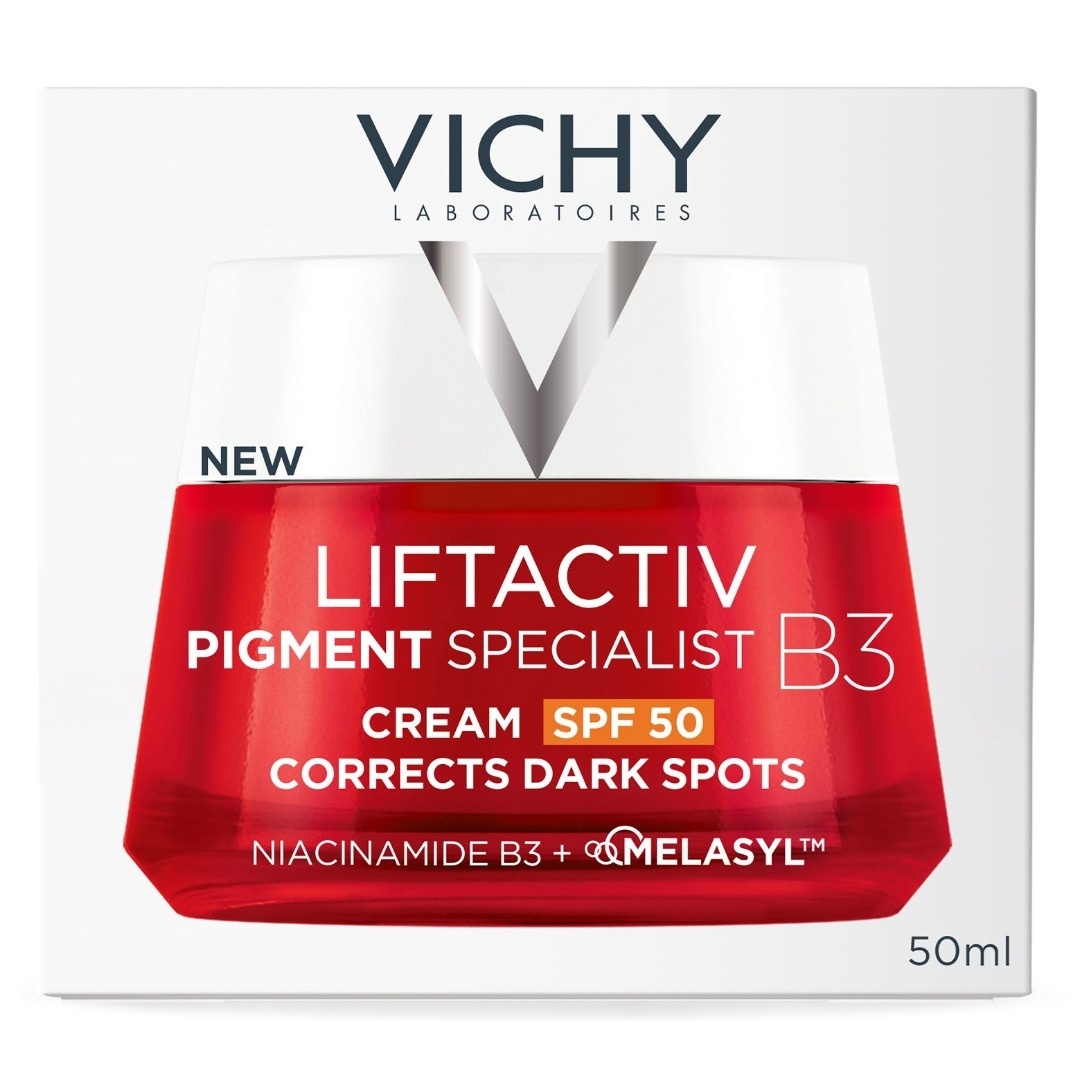 Crema de zi antirid cu niacinamida si SPF 50 B3 Vichy Liftactiv Specialist, 50 ml