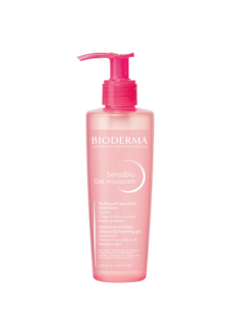 Gel de curatare spumant  Sensibio pentru ten sensibill - 200 ml
