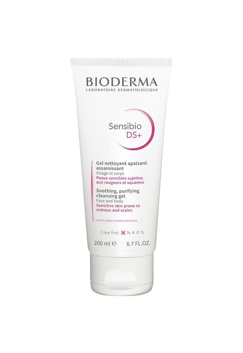 Gel de curatare spumant  Sensibio DS+ pentru ten sensibil/iritat - 200 ml
