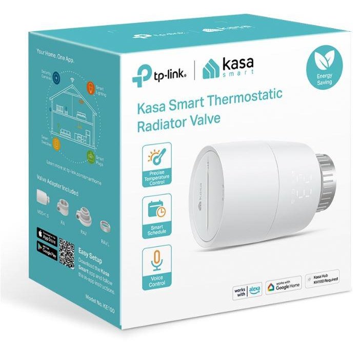 Termostat smart wireless pentru calorifer TP-LINK SMART RADIATOR THERMOSTAT KE100
