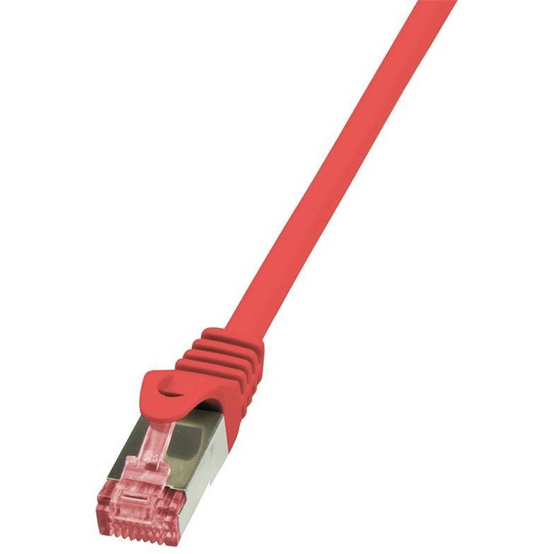 Patchcord S/FTP Cat6 1m Red