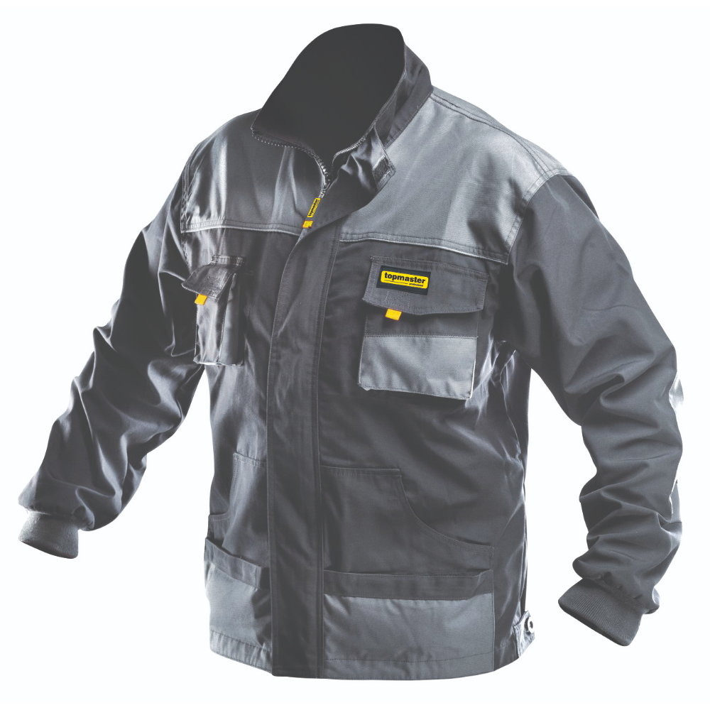 Haina de lucru TMP Topmaster, poliester & bumbac, gri, XXL