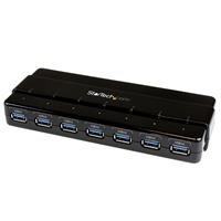 USB 3.0 HUB W/ ADAPTER ST7300USB3B, 7 porturi