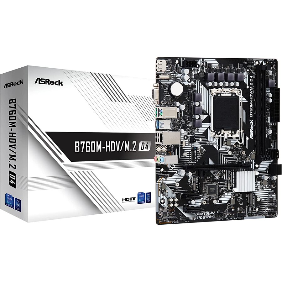 Placa De Baza B760M-HDV/M.2 D4 1700