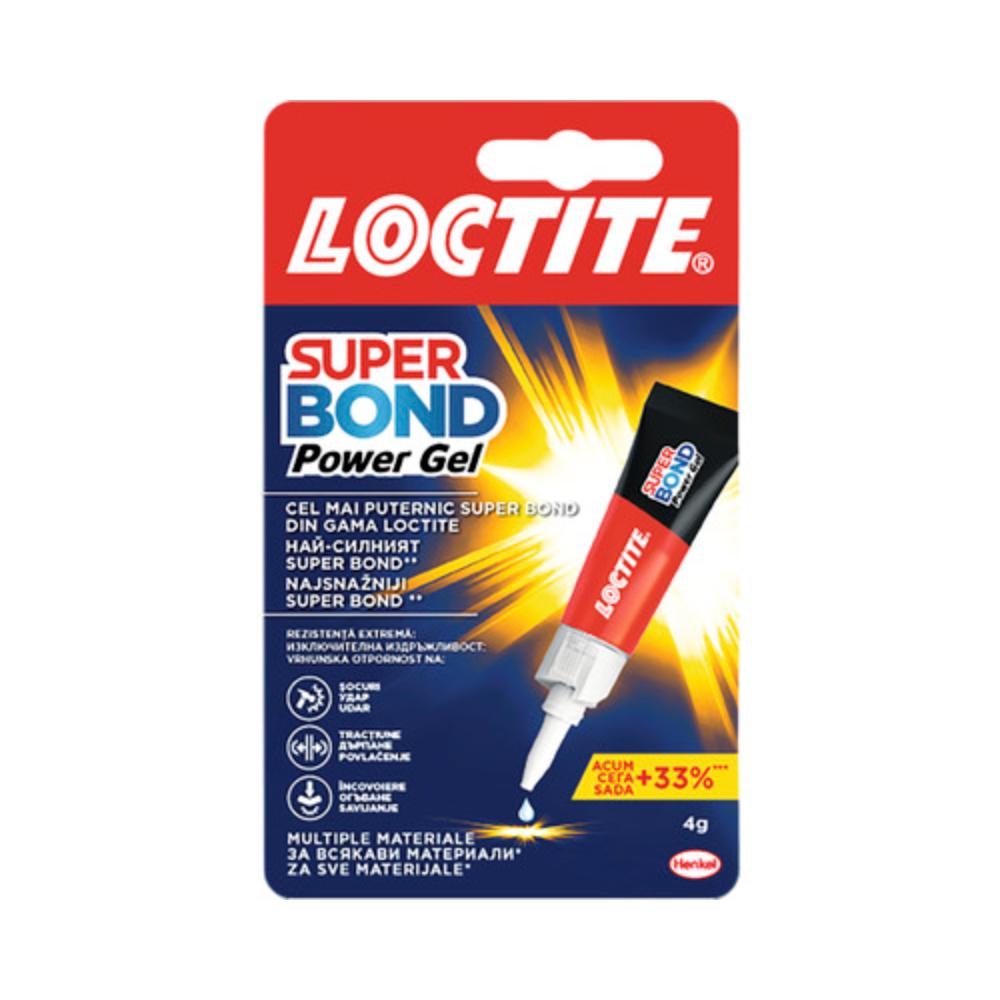 Adeziv gel universal, Loctite Super Bond, transparent, 3 g