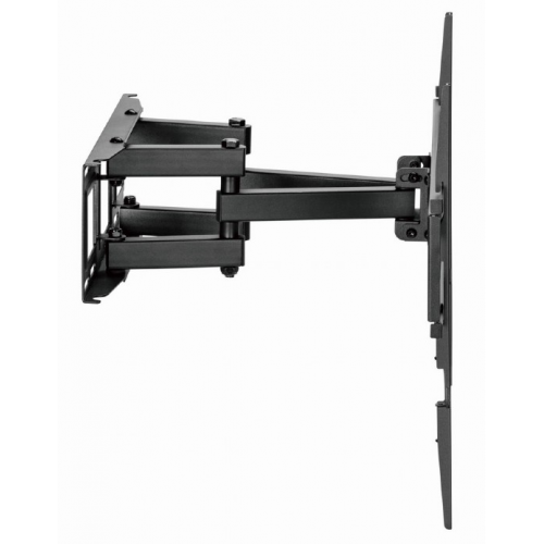 Suport De Perete Pentru 1 TV/Monitor Plat Diagonala Max 37 - 80 Inclinare Pliere Vertical Max 40 Kg Negru