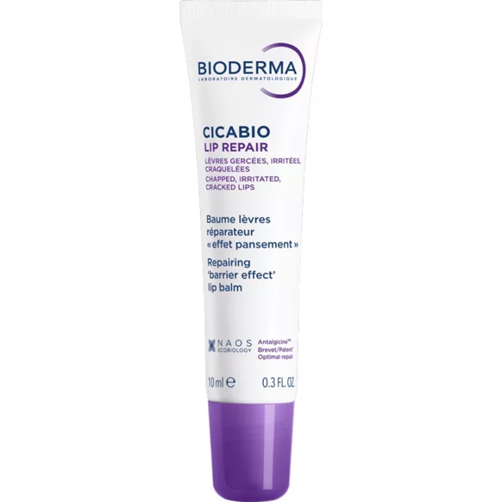 Balsam de buze reparator Bioderma Cicabio, 10 ml